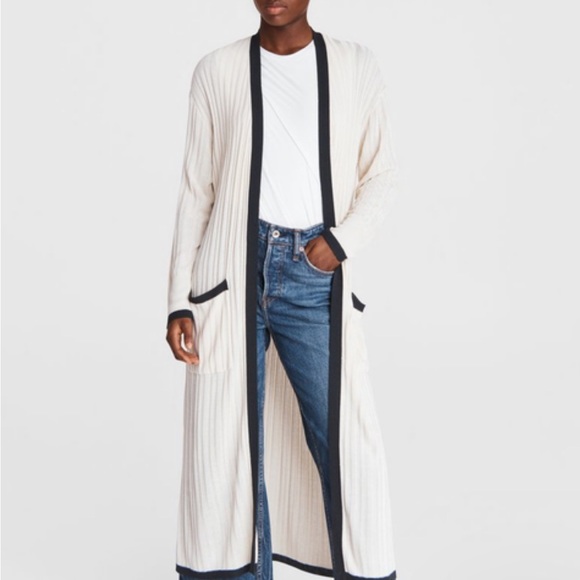 COPY - Rag and Bone Jasmine Viscose Duster - Picture 1 of 3